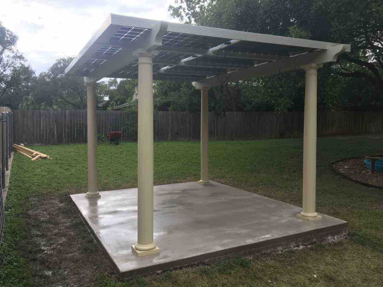 Free Patio Cover With Solar Panels 
